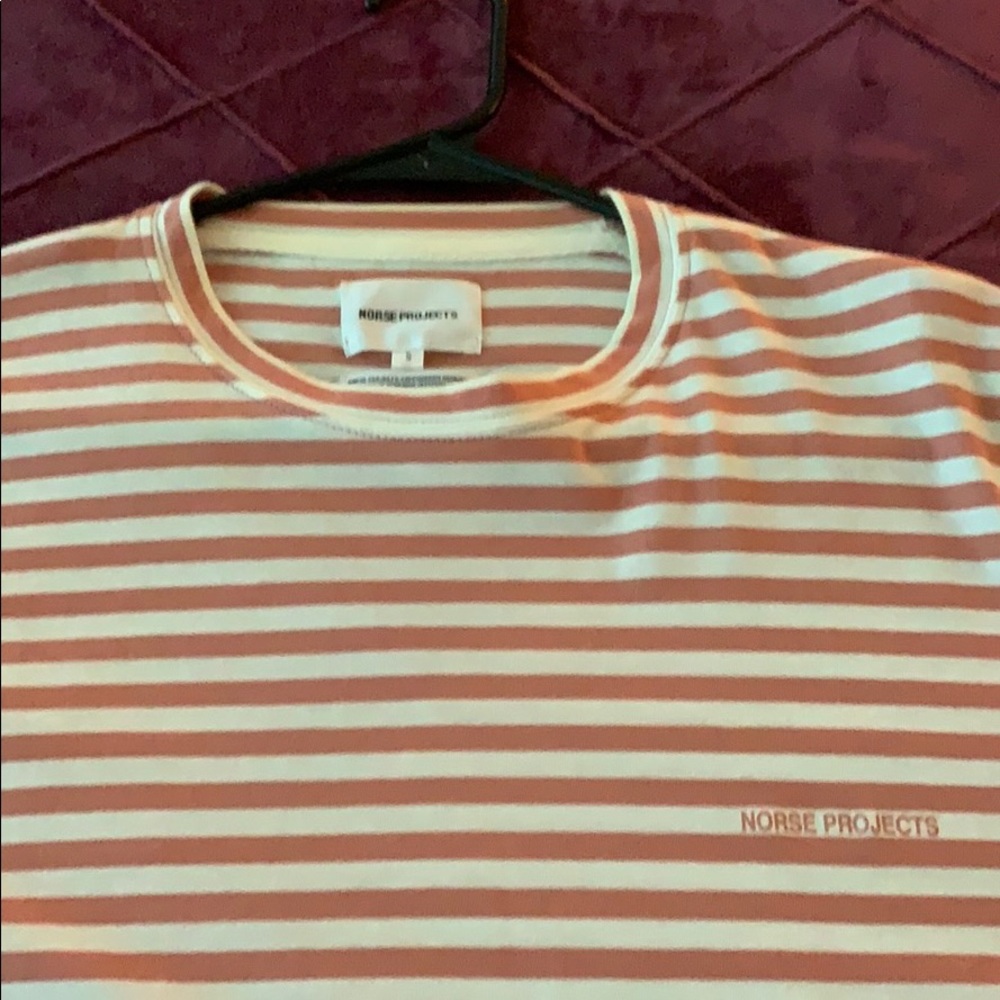 NORSE PROJECTS STRIPED LONG SLEEVE SZ. SMALL